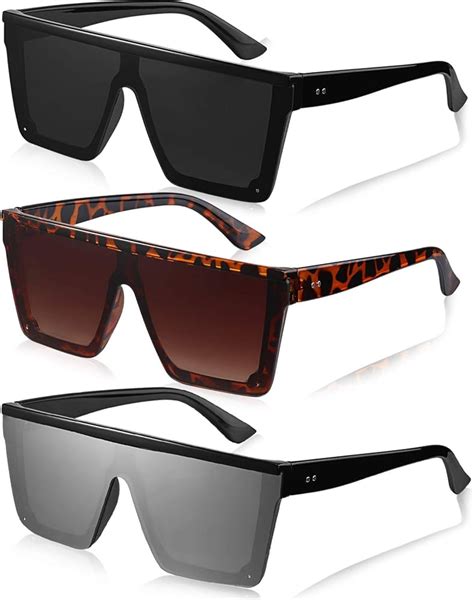 Buy Irayz Rectangular Sunglasses Black For Men & Women .